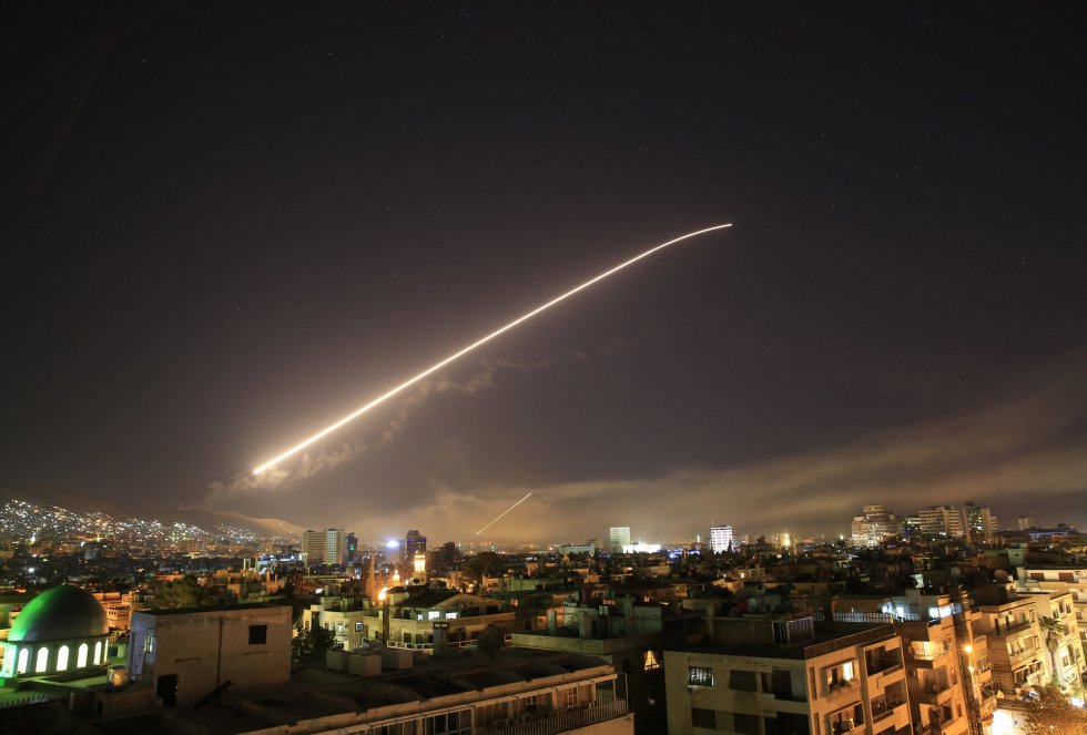 Bombardeo sobre Siria
